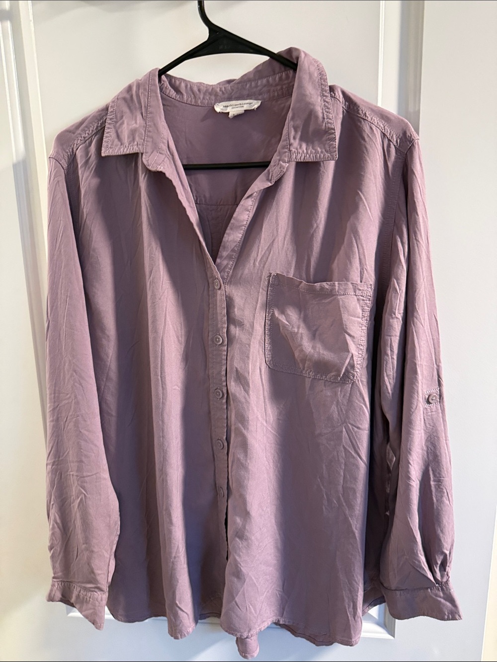 🥳 5 for $25 BUNDLE beachlunchlounge Lilac Button-Down Shirt